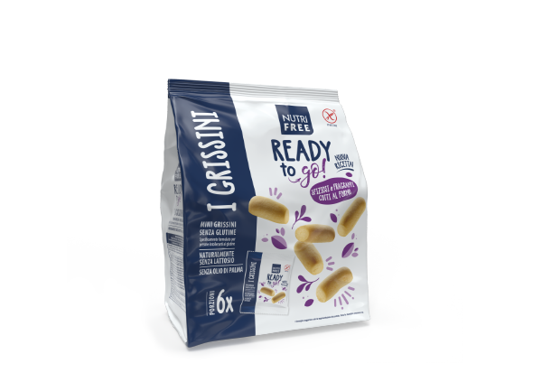 Nutrifree I Grissini snack olio extravergine 6 monoporzioni