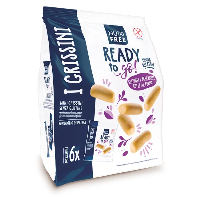 Nutrifree Pane e Sostituti I Grissini grissini 8 monoporzioni
