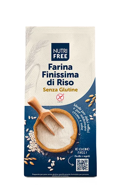 Nutrifree Farine e pangrattato Farina Finissima di Riso dolci