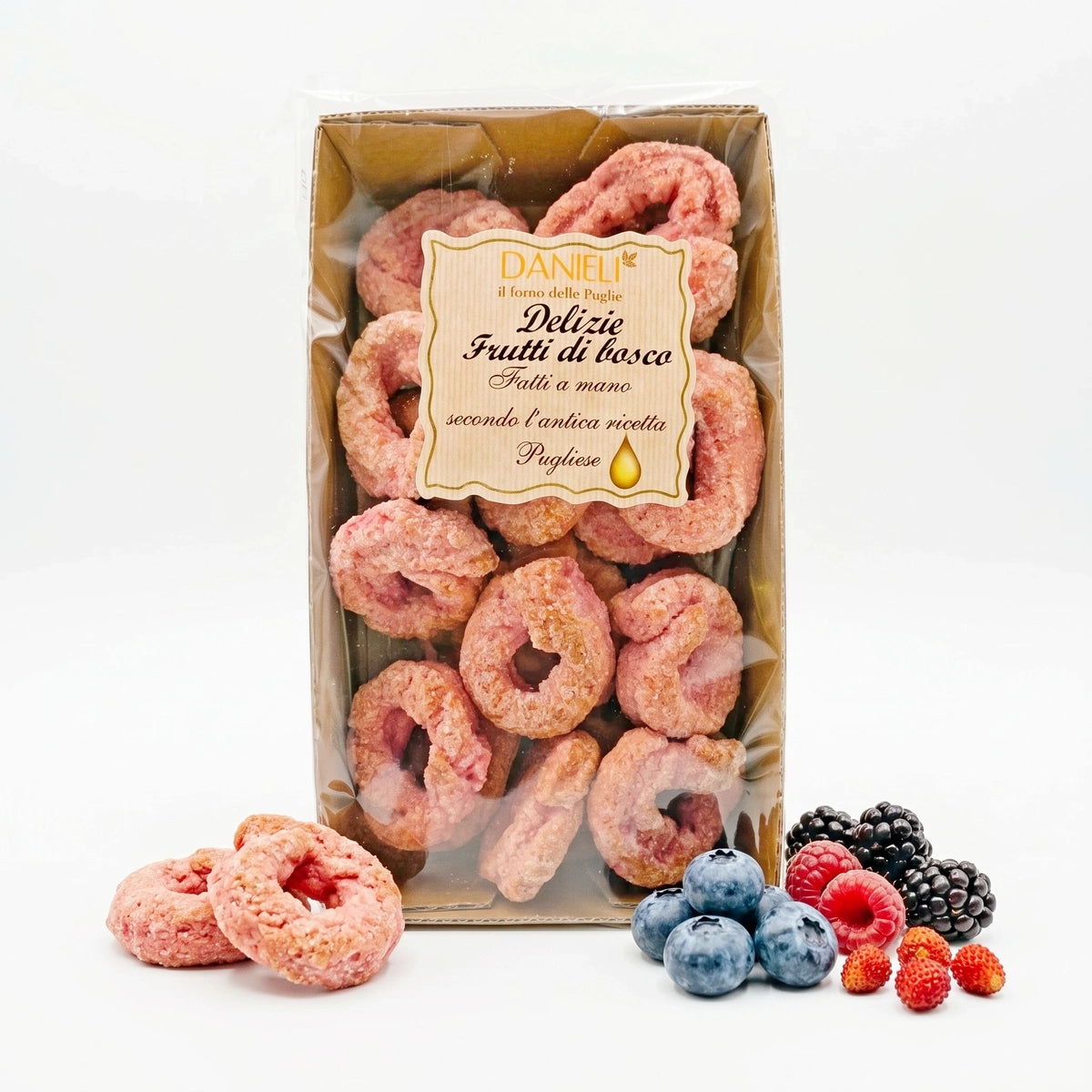 Danieli Taralli Dolci Frutti di Bosco delizie 250g