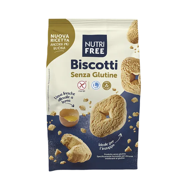 Nutrifree Colazione e biscotti Biscotti senza glutine e lattosio