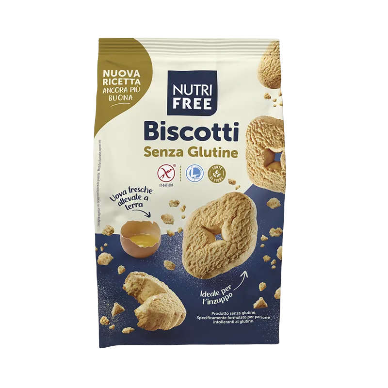 Nutrifree Colazione e biscotti Biscotti senza glutine e lattosio