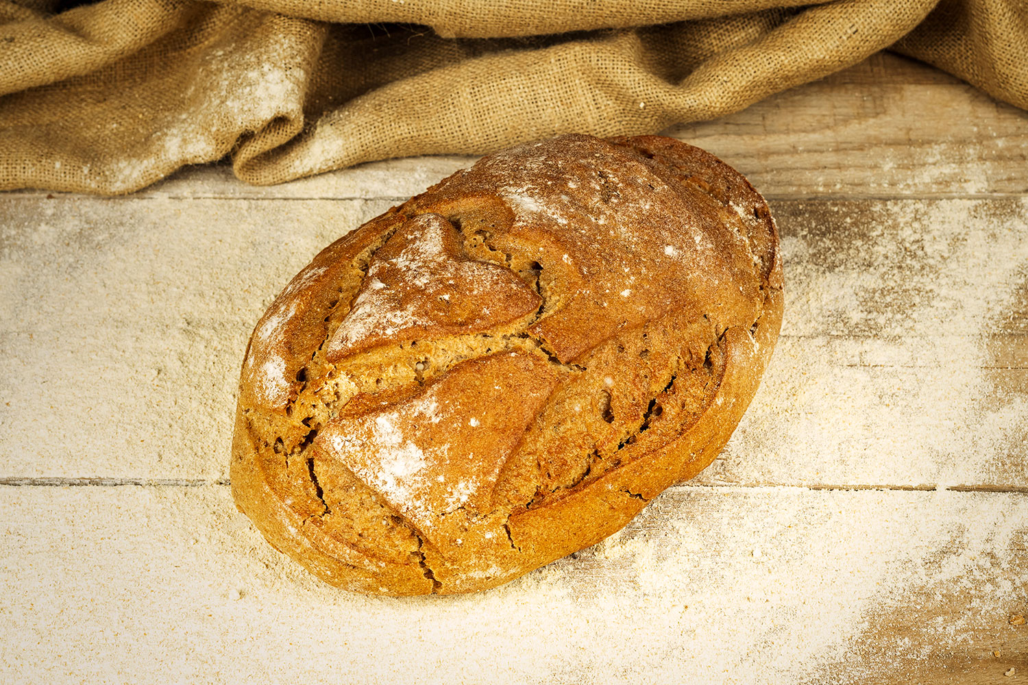 Sobon Pane Cuore di segale pane di segale al forno