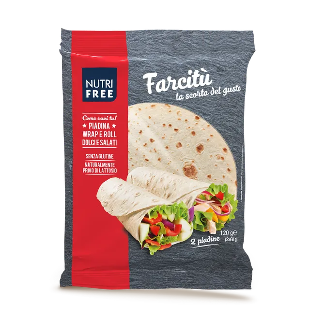 Nutrifree Farcitù Piadina senza Glutine senza Strutto