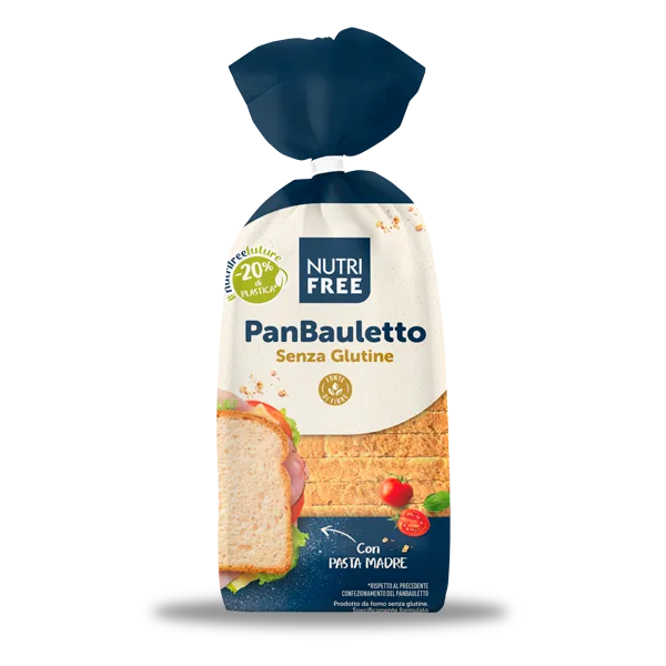 Nutrifree PanBauletto pane in cassetta senza glutine fette grandi