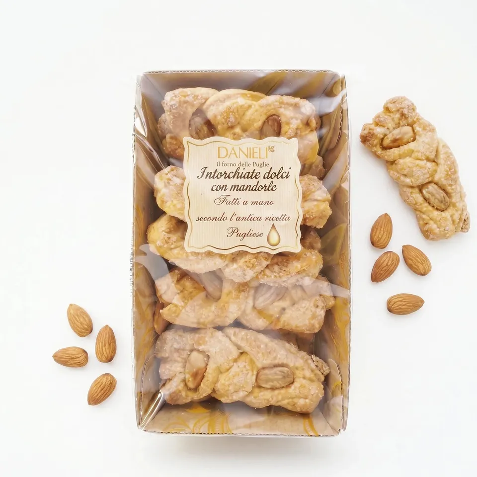 Danieli Taralli Dolci Intorchiate Biscotti 250g Mandorle