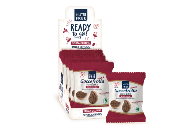 Nutrifree Goccefrolla snack biscotti cacao 40 g
