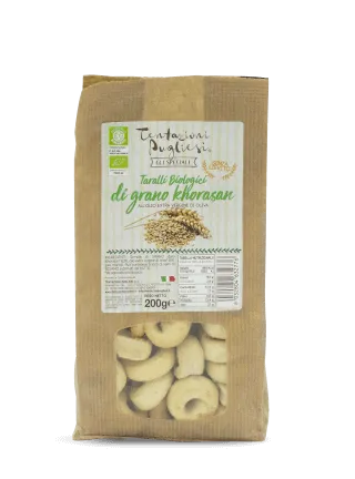 Tentazioni Pugliesi Biologico Taralli Khorasan 6x200g bio