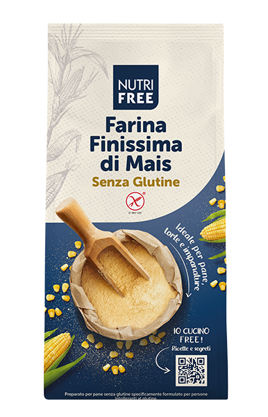 Nutrifree Farina Finissima di Mais senza glutine per dolci