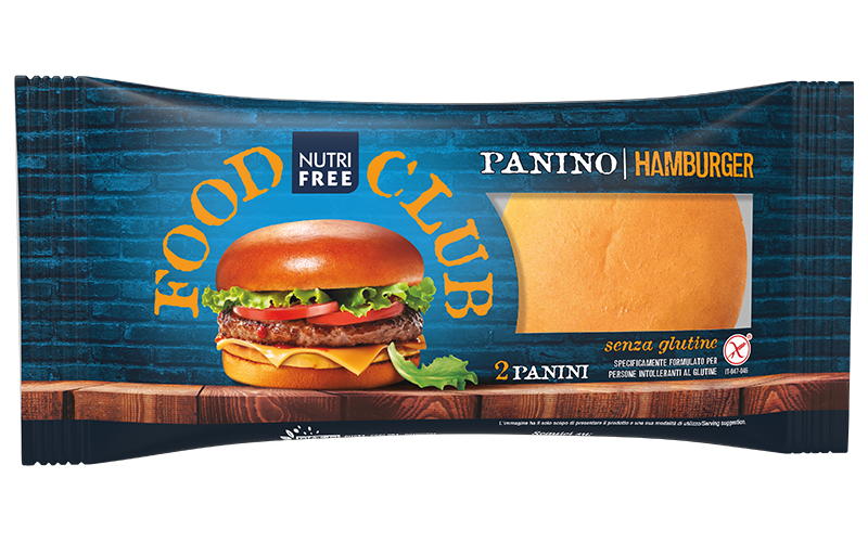 Nutrifree Panino Hamburger pane senza glutine 2 pezzi