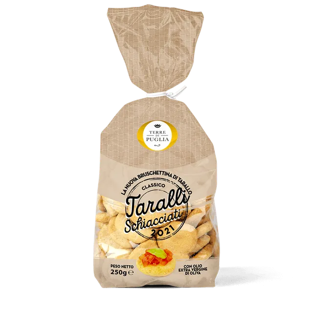 Terre di Puglia Taralli Schiacciati taralli classico 250g forno