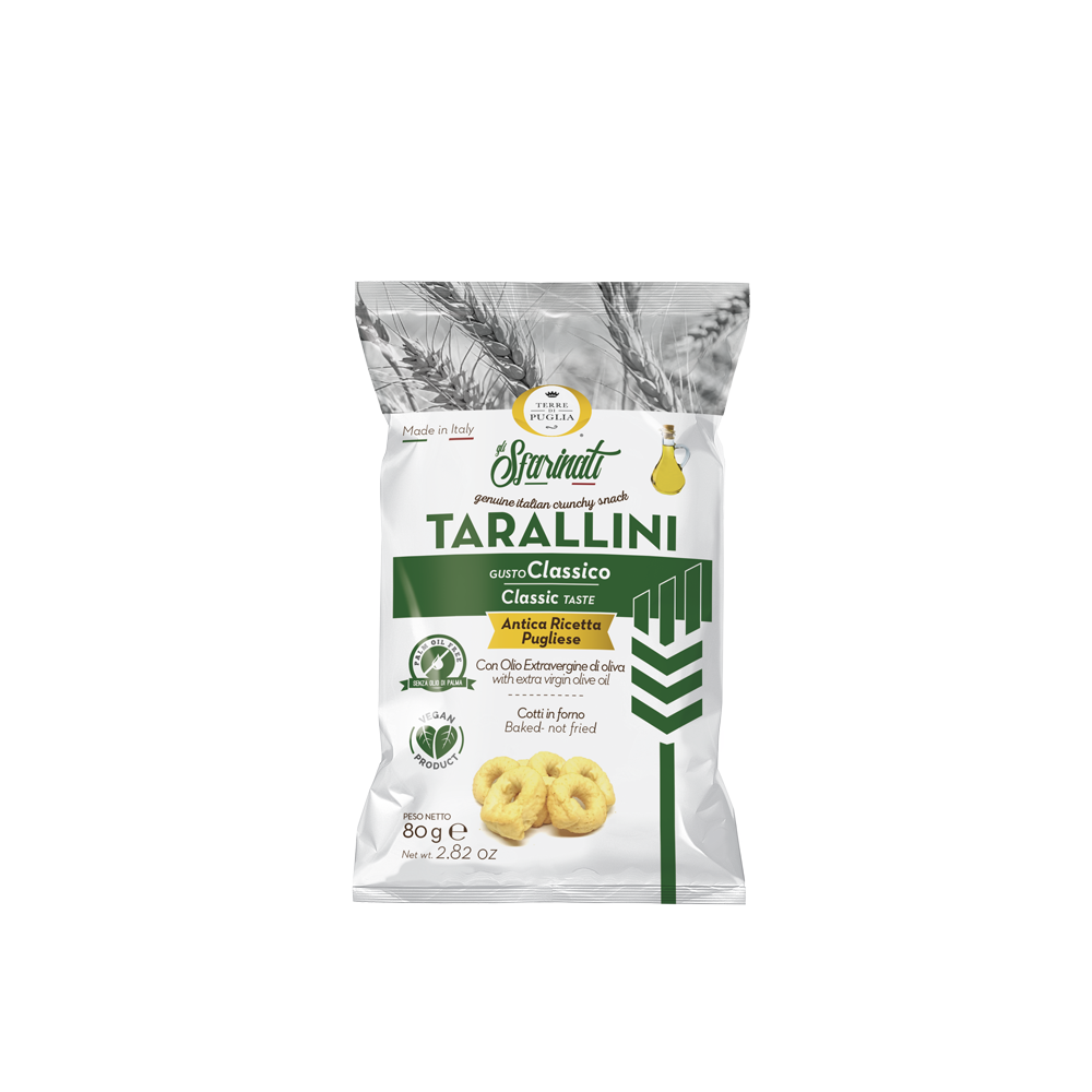 Terre di Puglia Sfarinati cracker Classic 80g