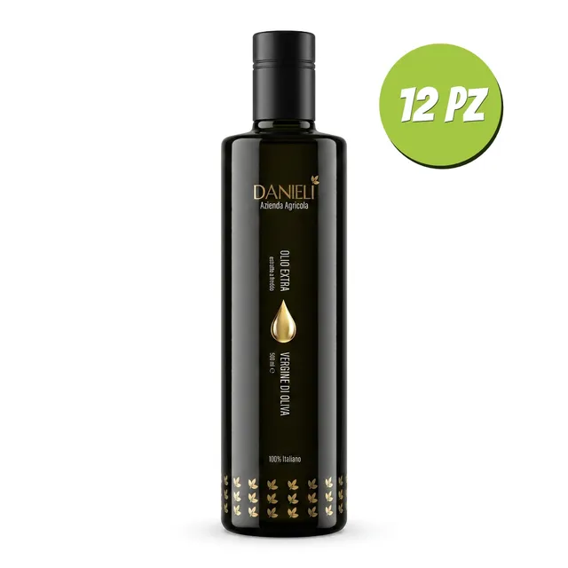 Danieli Olio Extravergine Oliva evo 12x500ml coratina