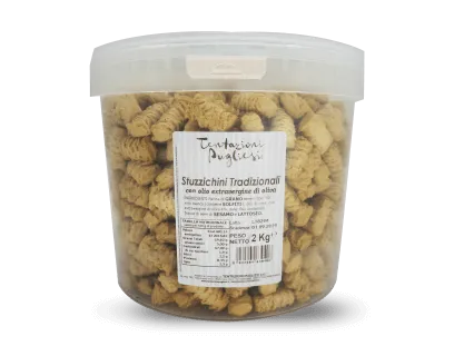 Tentazioni Pugliesi HO.RE.CA. Stuzzichini tradizionali secchio 2 Kg