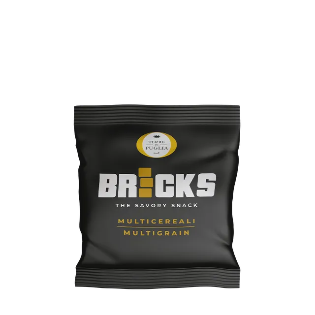 Terre di Puglia Bricks Crackers 35g Multicereali