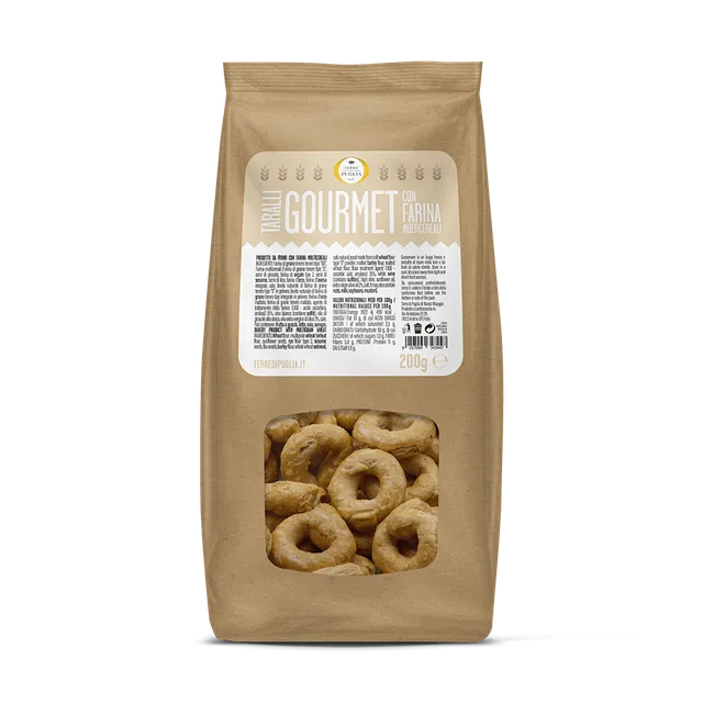 Terre di Puglia Taralli Gourmet Multicereali 200g