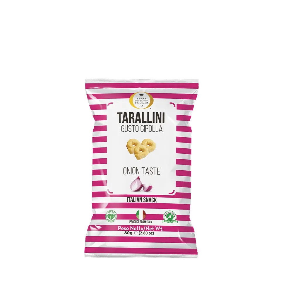 Terre di Puglia Millerighe Cipolla tarallini 80g