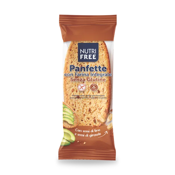 Nutrifree Panfette Integrali pane senza glutine 20 pz