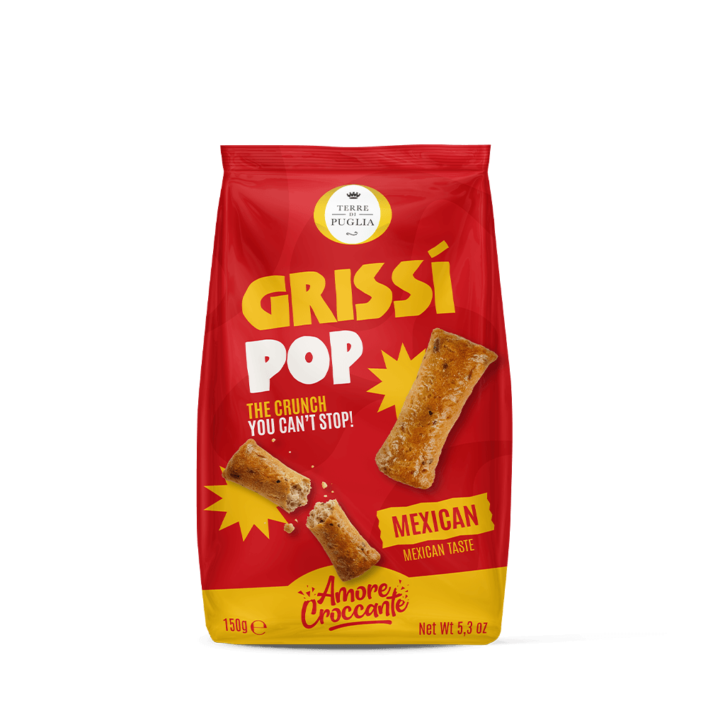 Terre di Puglia Grissi Pop grissini gusto Mexican 150g