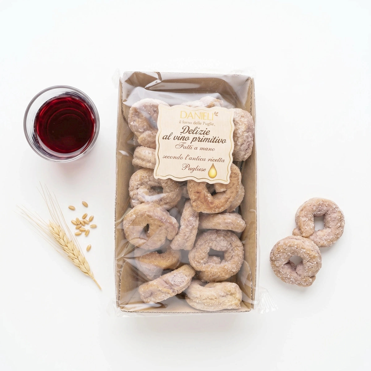 Danieli Taralli Dolci Delizie primitivo biscotti 250g