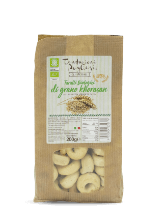 Tentazioni Pugliesi Biologico Taralli Khorasan 6x200g bio