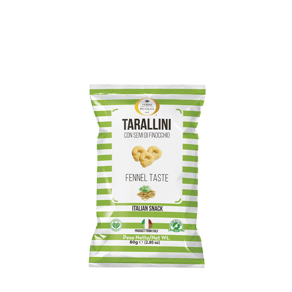 Terre di Puglia Millerighe Finocchio tarallini 80g