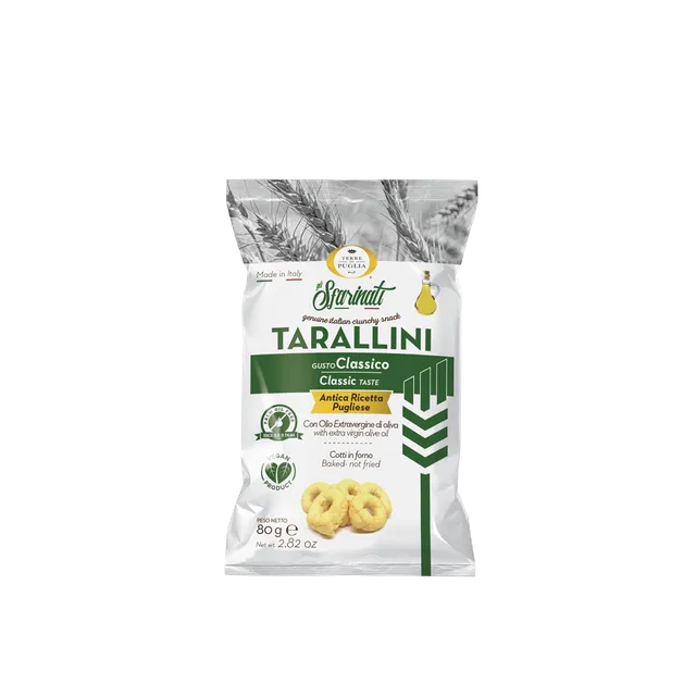 Terre di Puglia Sfarinati cracker Classic 80g