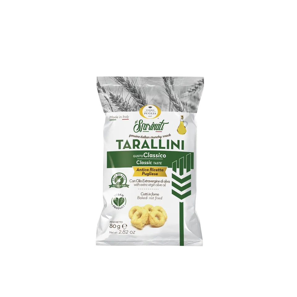 Terre di Puglia Sfarinati cracker Classic 80g