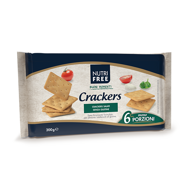Nutrifree Pane e sostituti Crackers Rosmarino 6 Monoporzioni