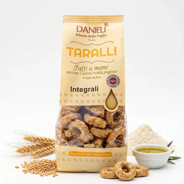 Danieli Taralli Salutari Integrali taralli 240g fibre