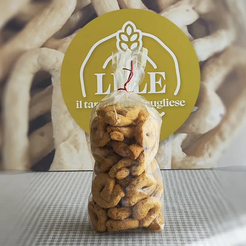 Lele Taralli salati gusto pizza taralli 350 g friabili