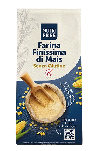 Nutrifree Farina Finissima di Mais senza glutine per dolci