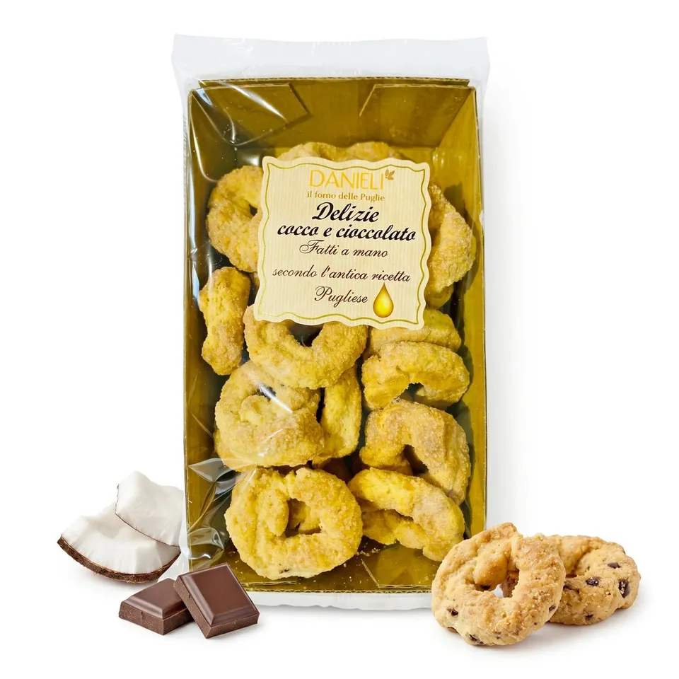 Danieli Taralli Dolci Delizie Cocco Cioccolato 250g